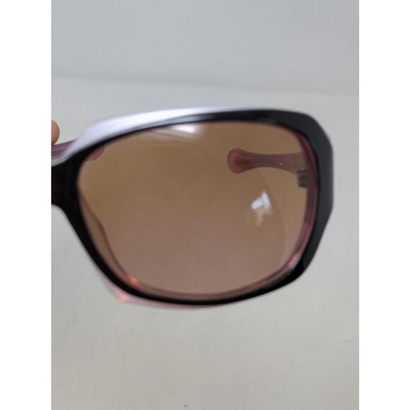 Oakley Script Asian 12-712J Black Lavender Frame Womens Sunglasses - Picture 8 of 9